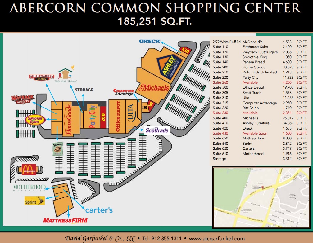 Abercorn Commons in Savannah, GA