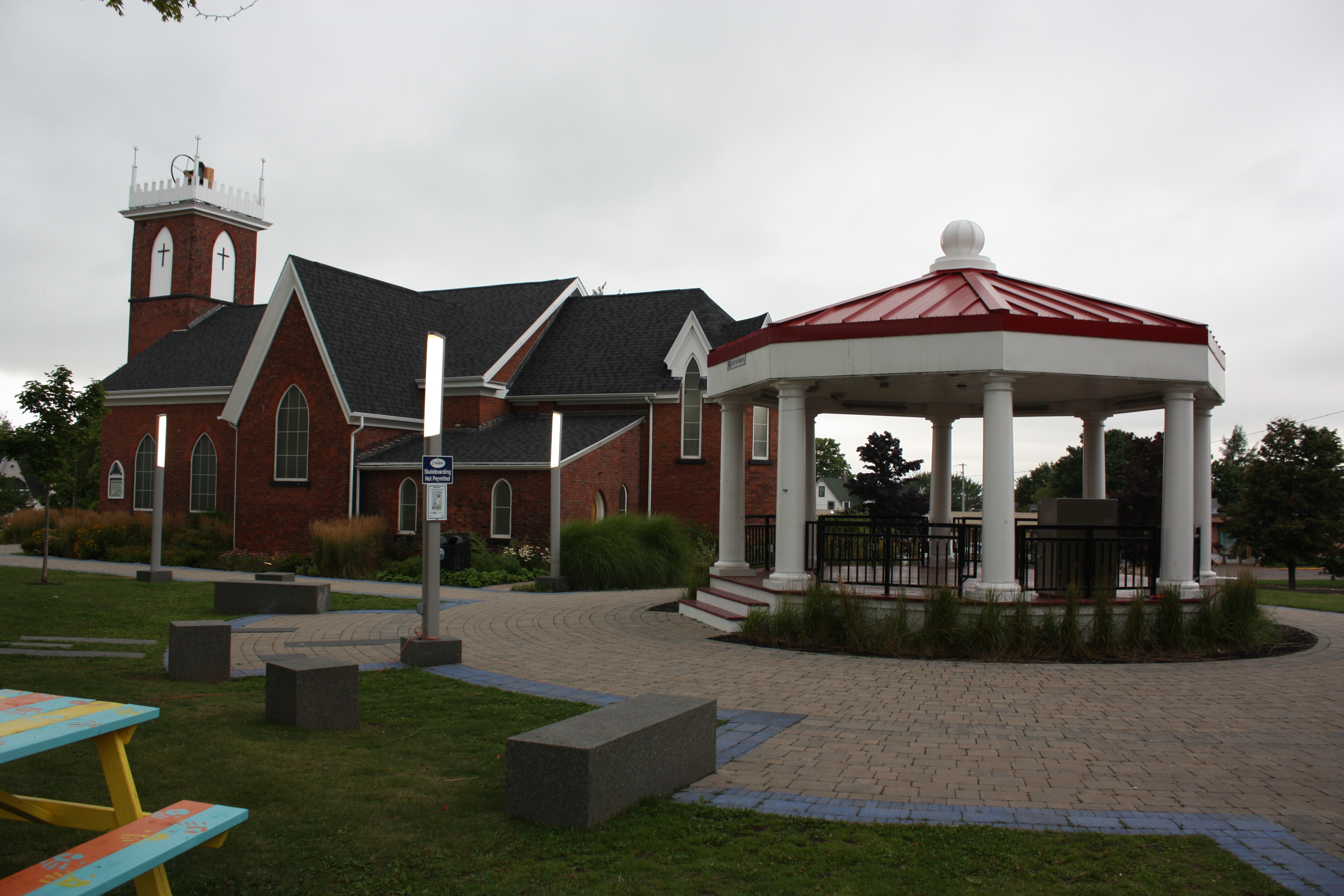 Amherst Town Square in Amherst, NB