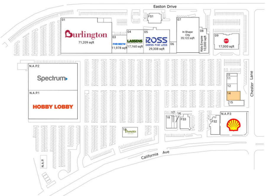 Bakersfield Plaza in Bakersfield, CA