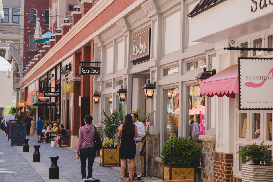 Bradley Shopping Center in Bethesda, MD