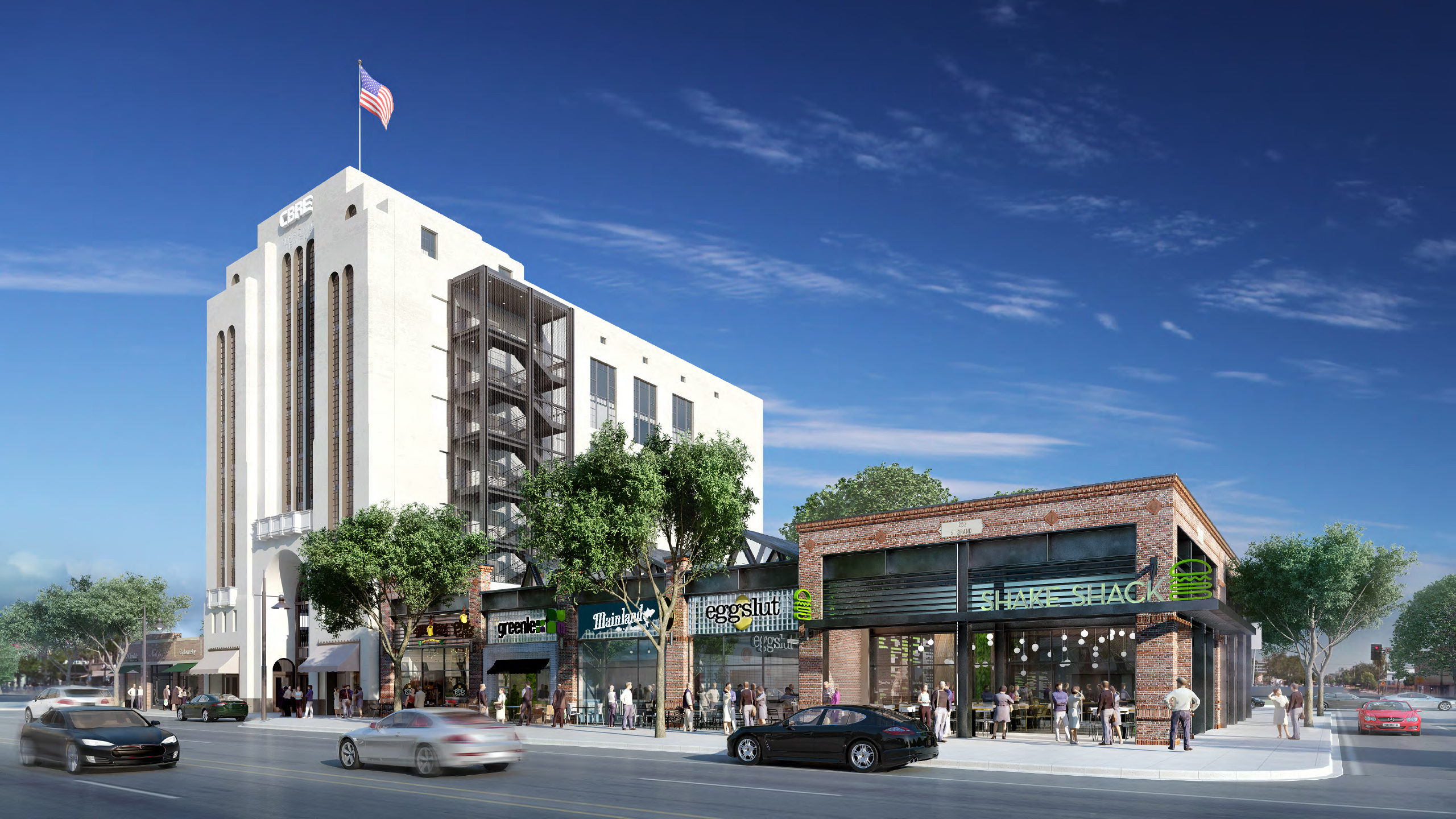 Brand Plaza in Glendale, CA