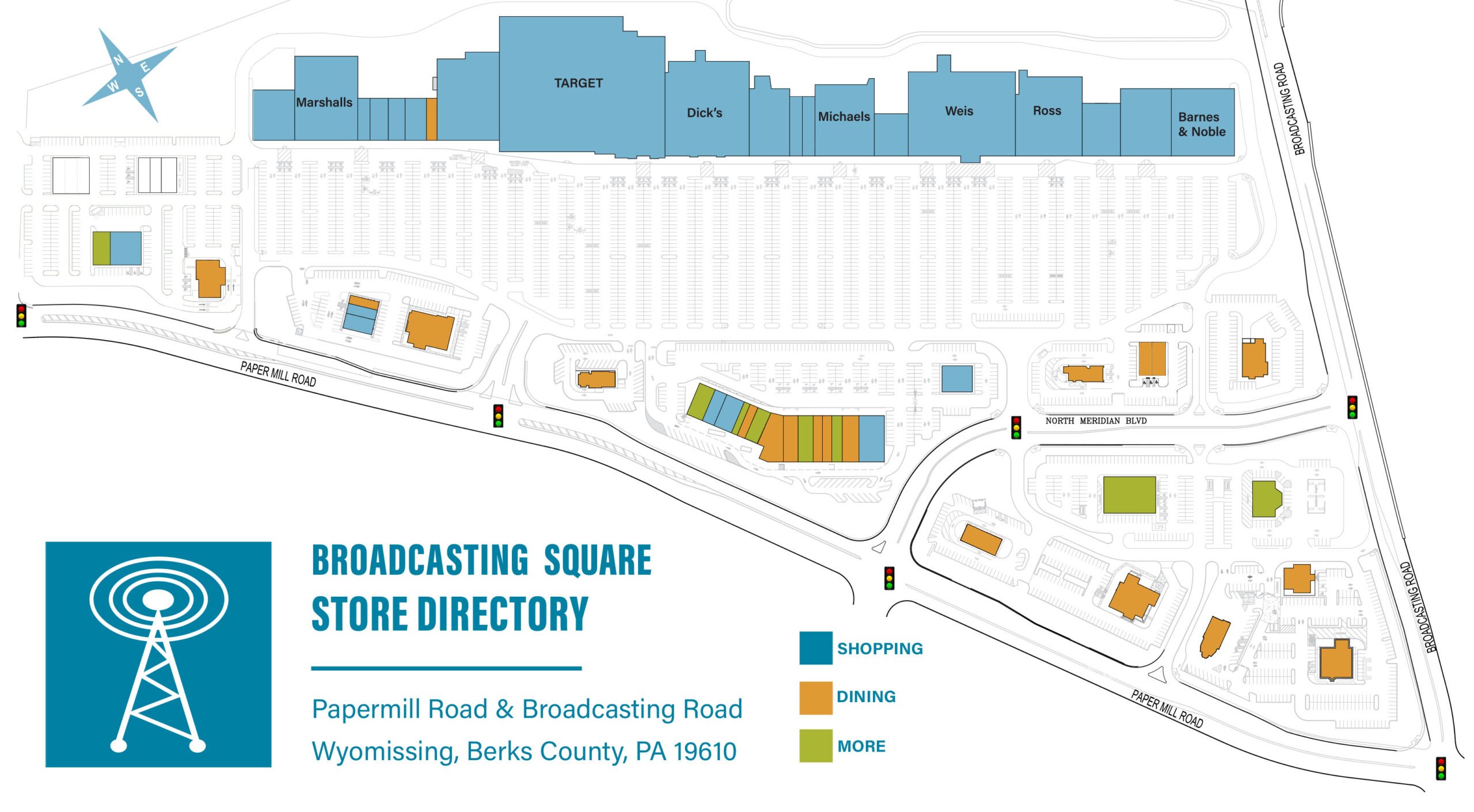 Broadcasting Square in Reading, PA