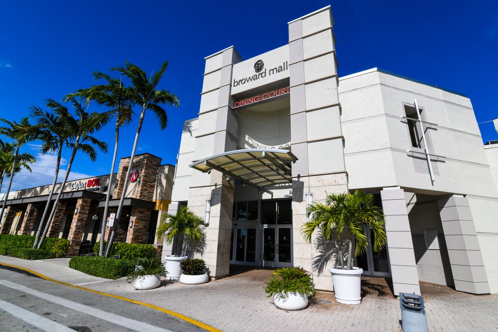 Broward Mall North Entrance in Plantation, FL