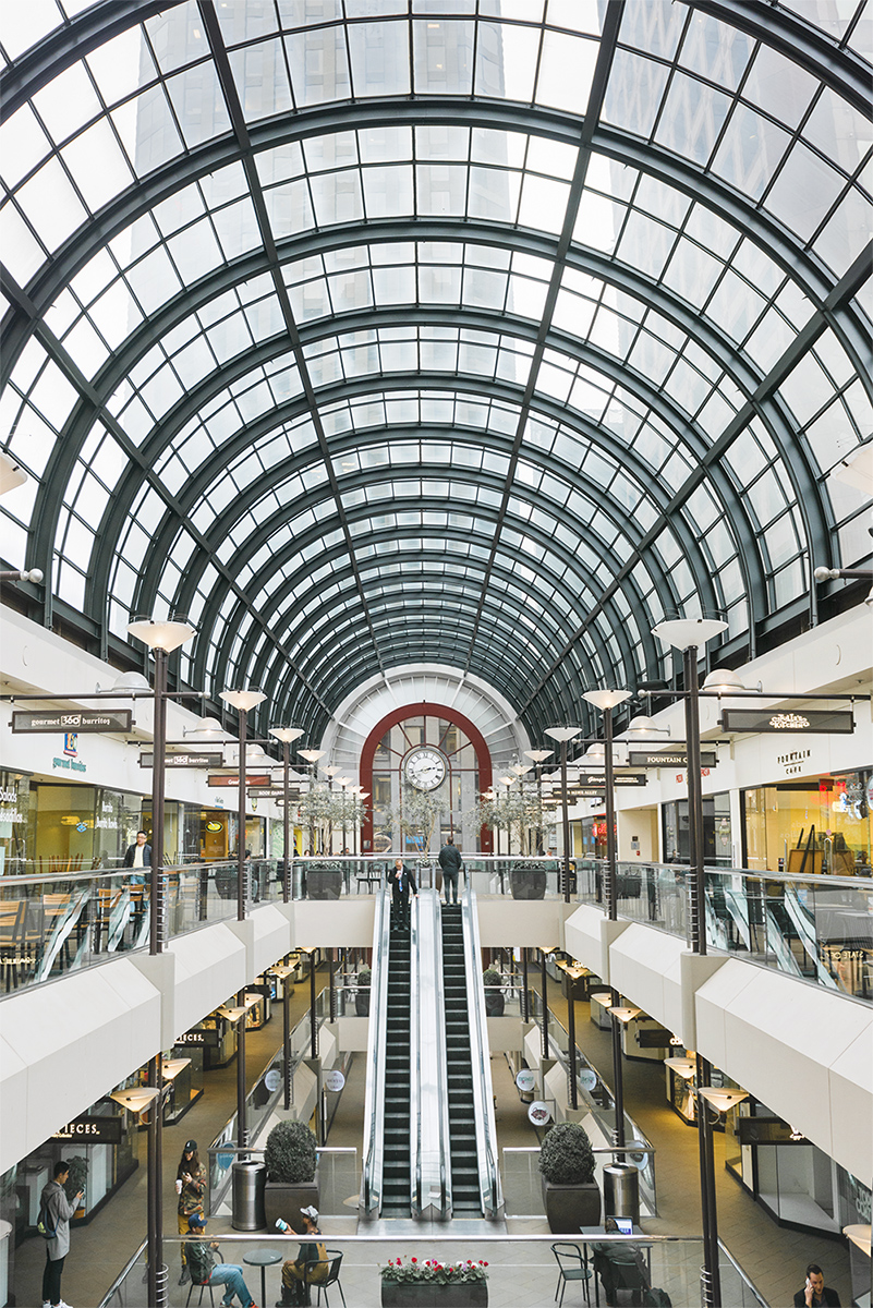 Crocker Galleria in San Francisco, CA