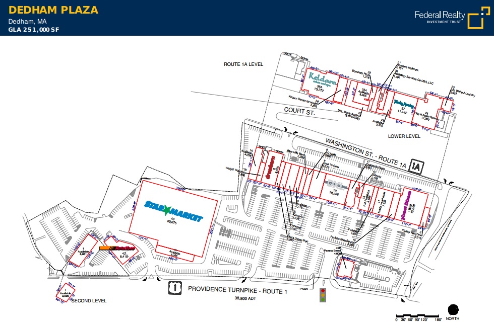 Dedham Plaza in Dedham, MA