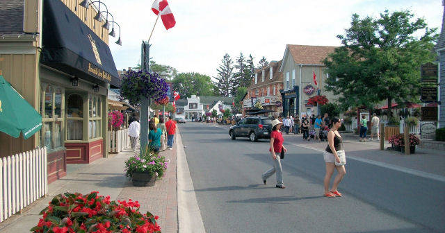 Downtown Markham in Unionville, ON