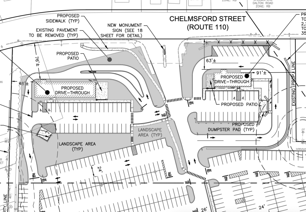 Drum Hill Shopping Center in Chelmsford, MA