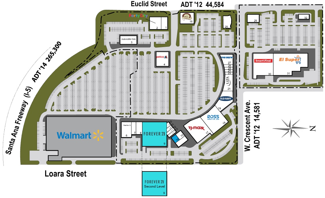Euclid Plaza in Anaheim, CA