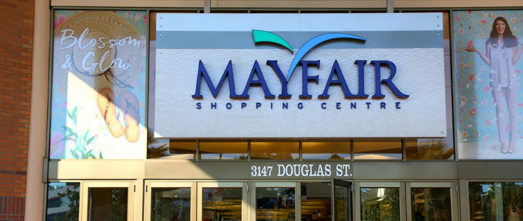 Fairfield Village Shopping Centre in Victoria, BC