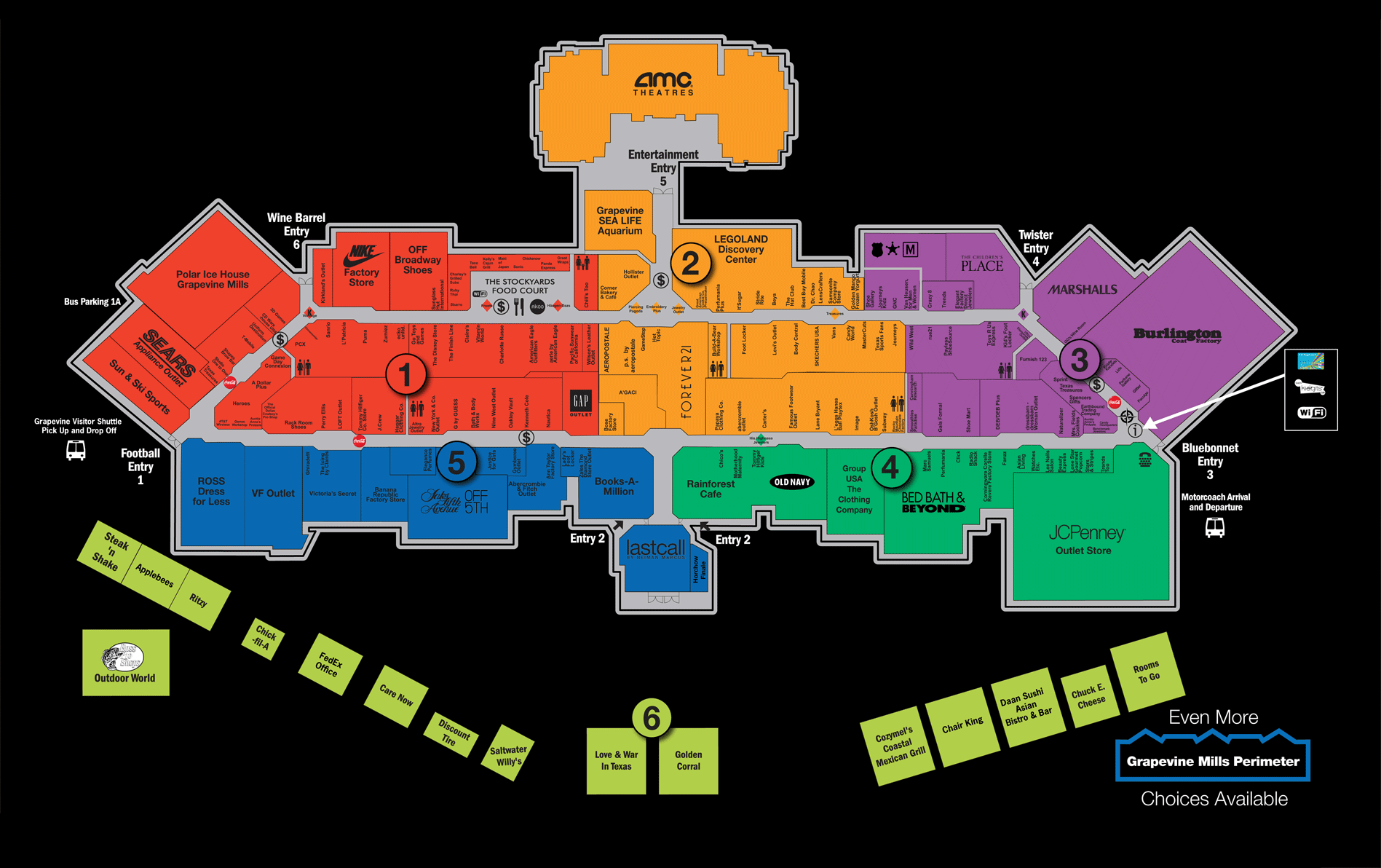 Grapevine Mills in Grapevine, TX