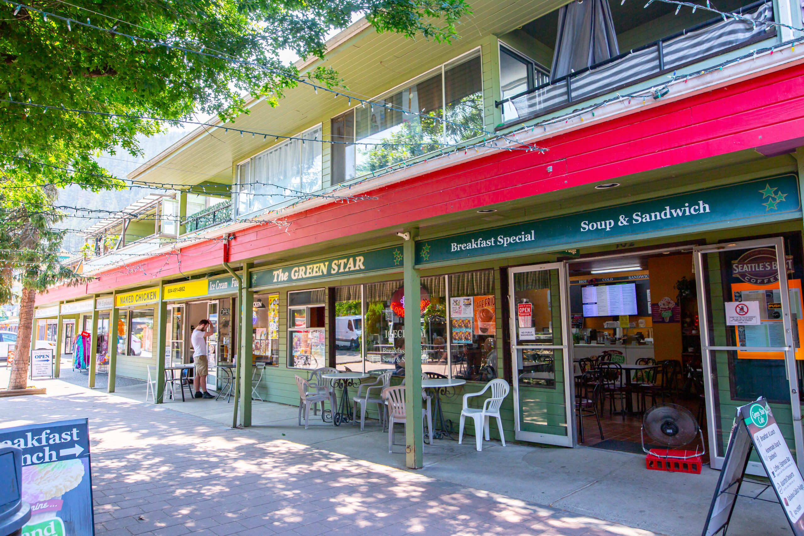 Harrison Village Mall in Harrison Hot Springs, BC