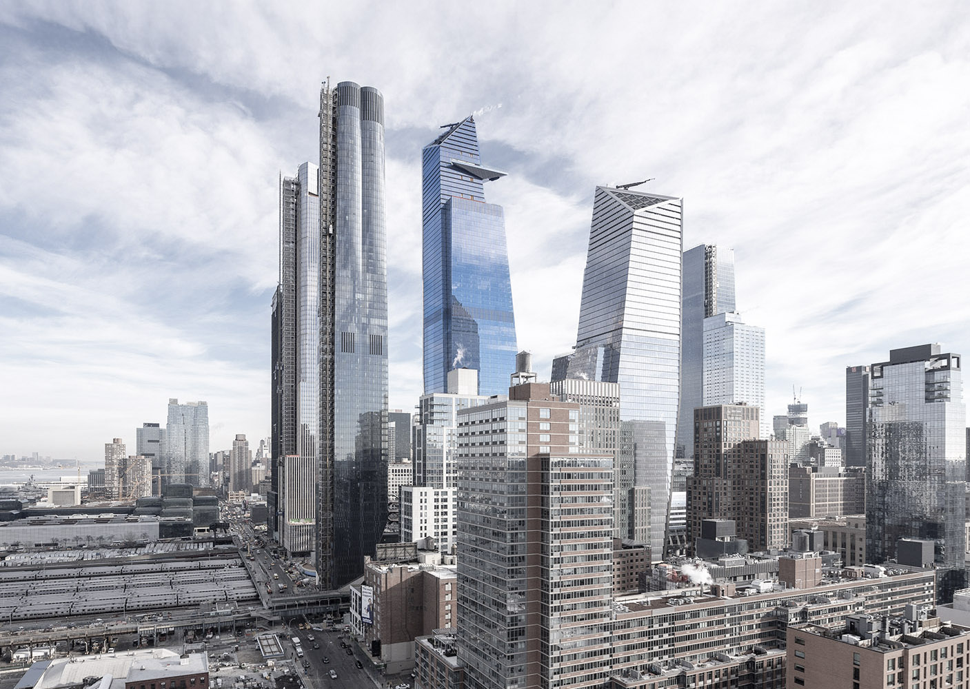 Hudson Yards in New York, NY