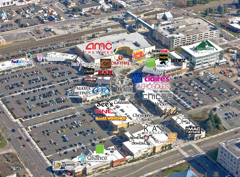 Kent Station Shopping Center in Kent, WA