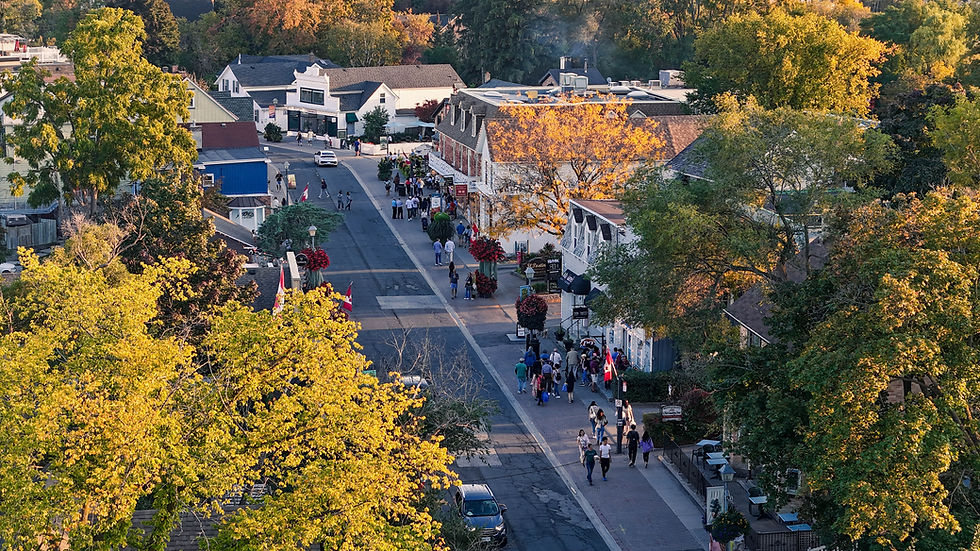 Markham Town Square in Unionville, ON