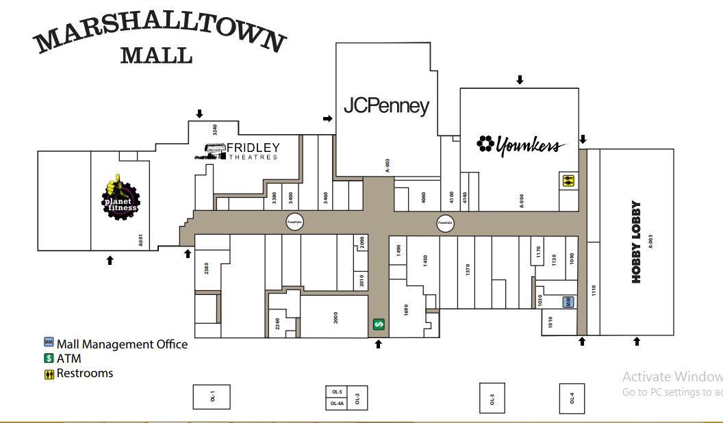 Marshalltown Mall in Marshalltown, IA