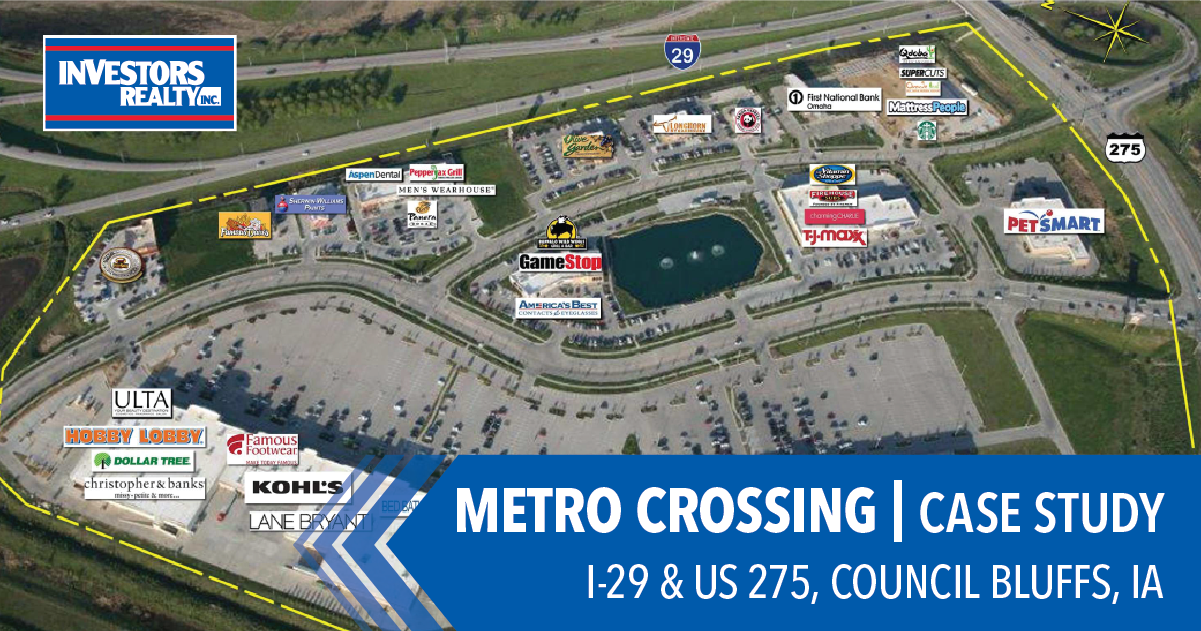 Metro Crossing Shopping Center in Council Bluffs, IA
