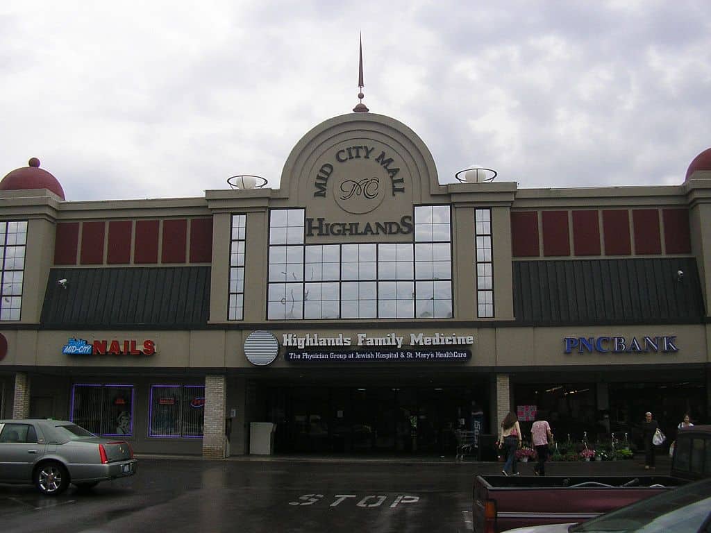 Mid City Mall in Louisville, KY