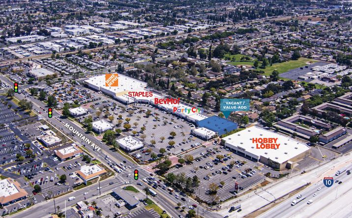 Mountain Green Shopping Center in Upland, CA