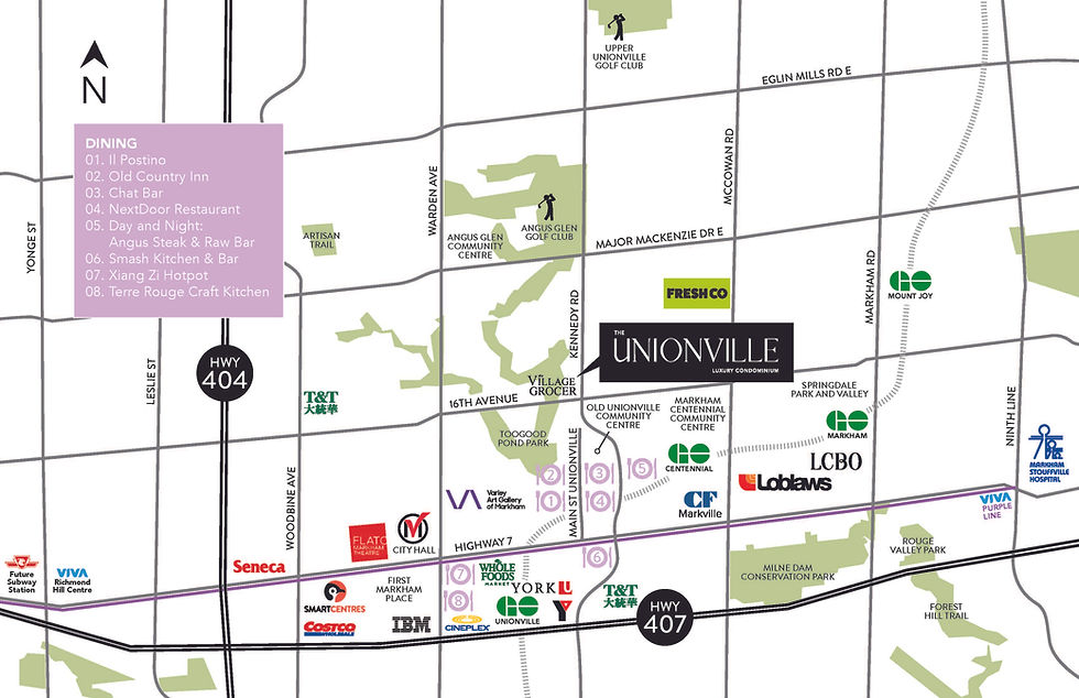New Kennedy Square in Unionville, ON