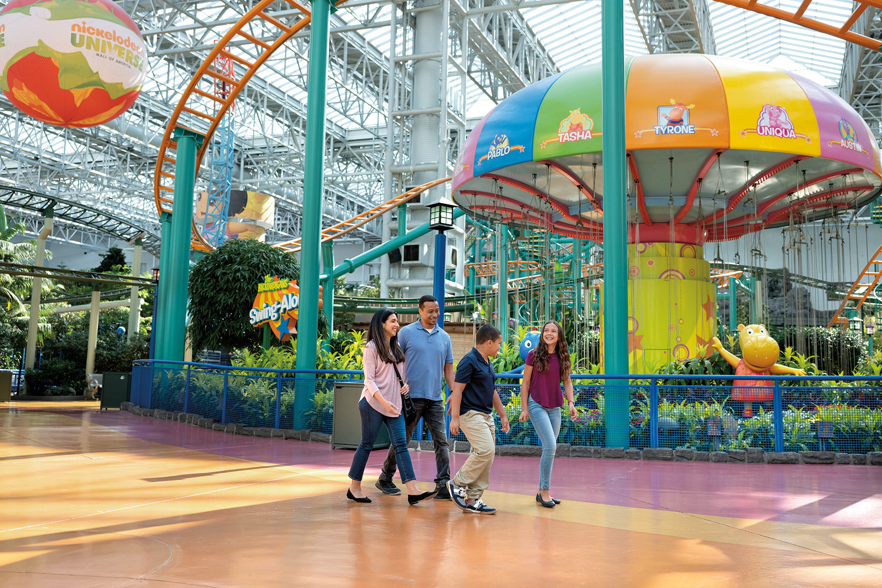Nickelodeon Universe in Bloomington, MN