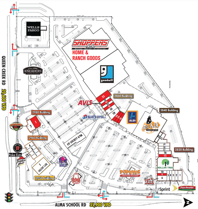 Ocotillo Plaza in Chandler, AZ