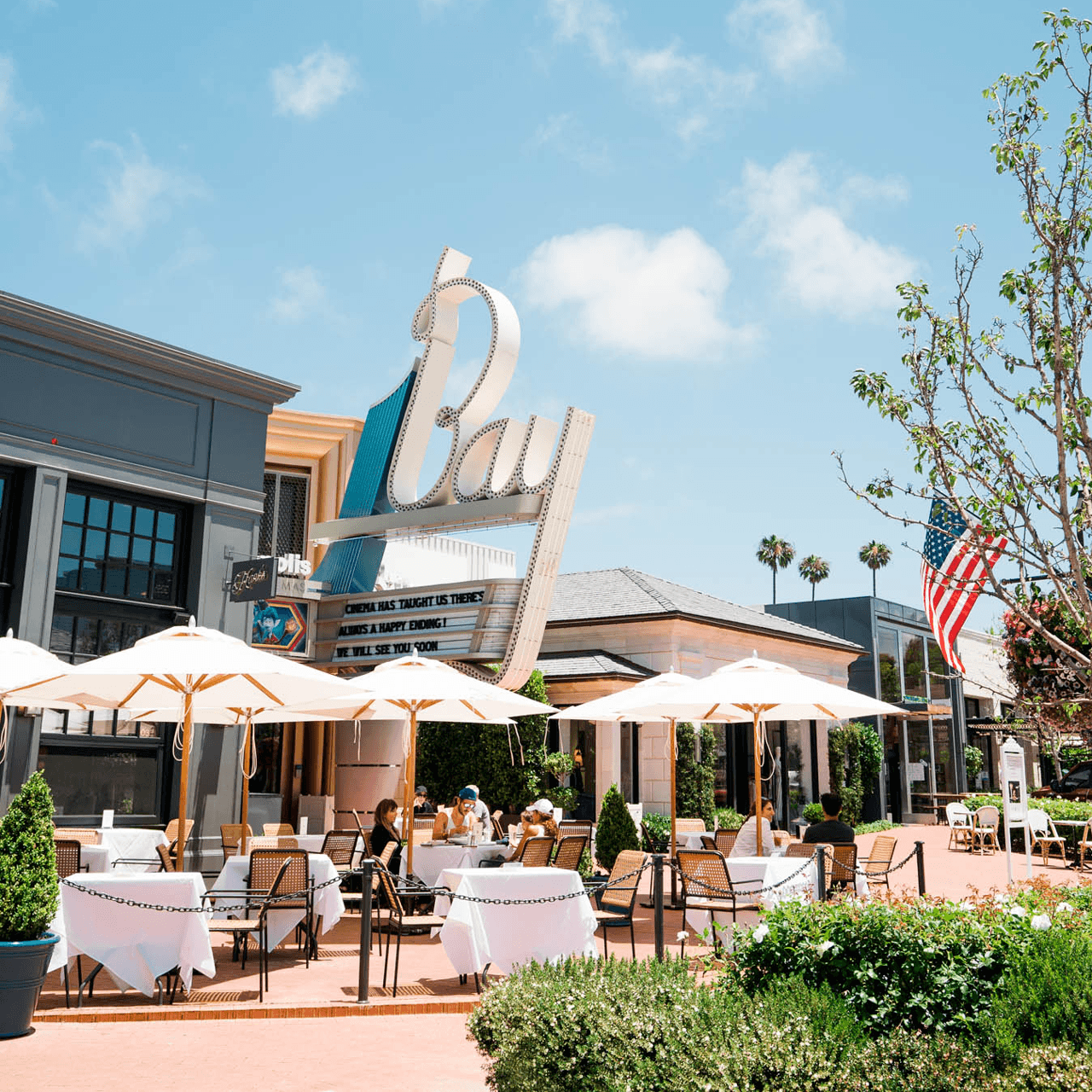 Palisades Village in Pacific Palisades, CA