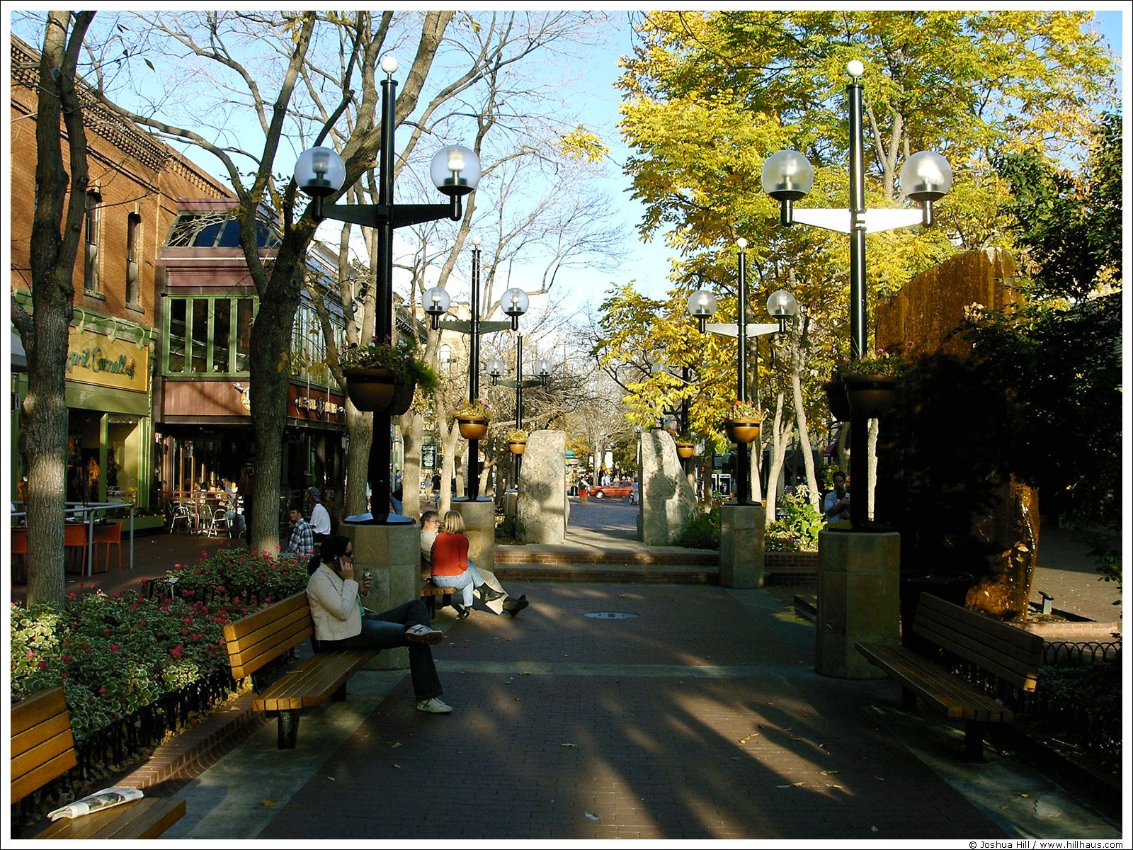 Pearl Street Mall in Boulder, CO