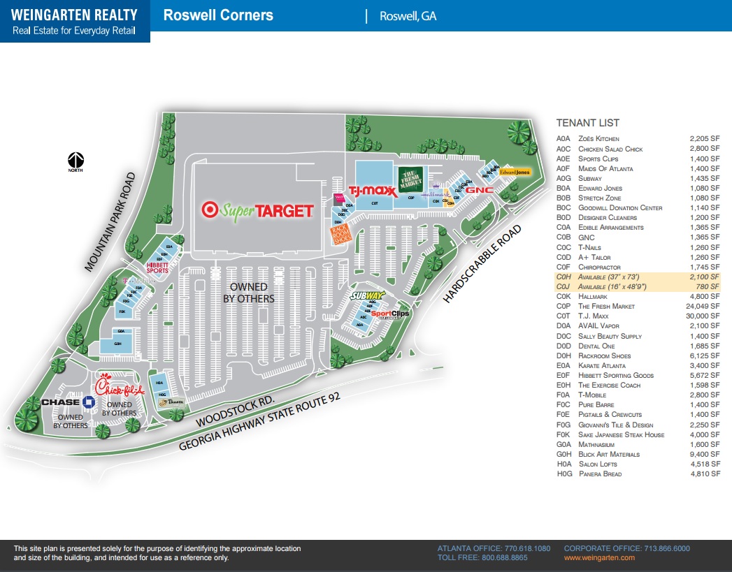 Roswell Corners in Roswell, GA