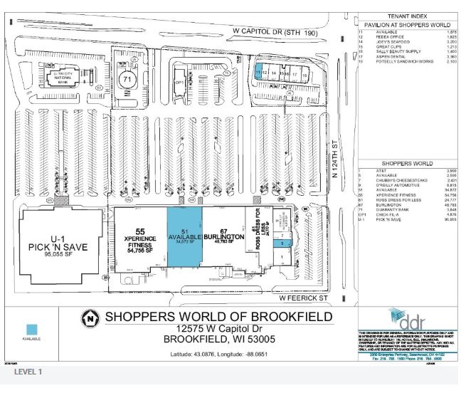 Shoppers World of Brookfield in Brookfield, WI
