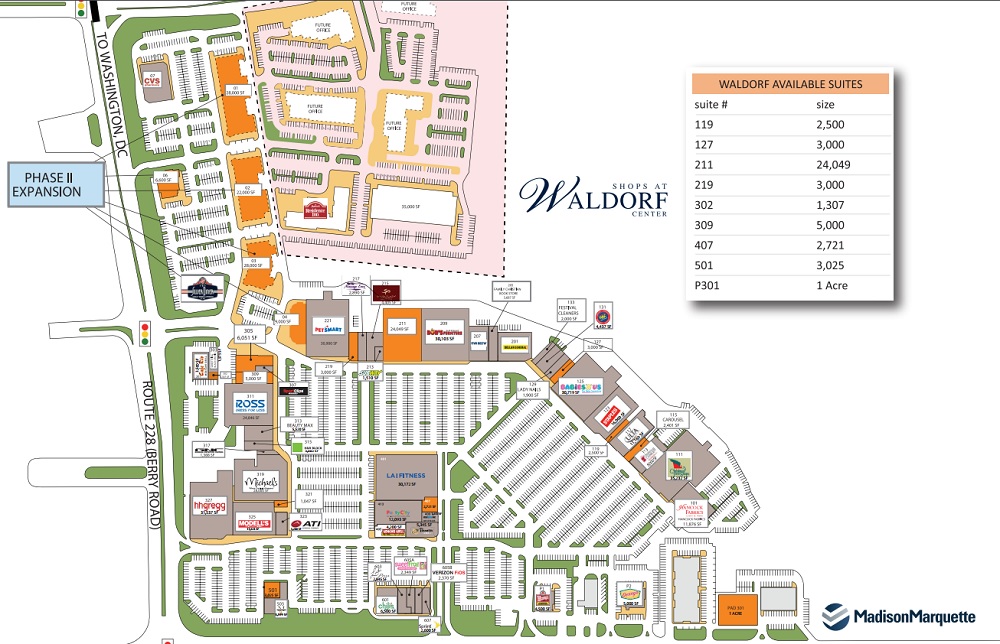 Shops at Waldorf Center in Waldorf, MD