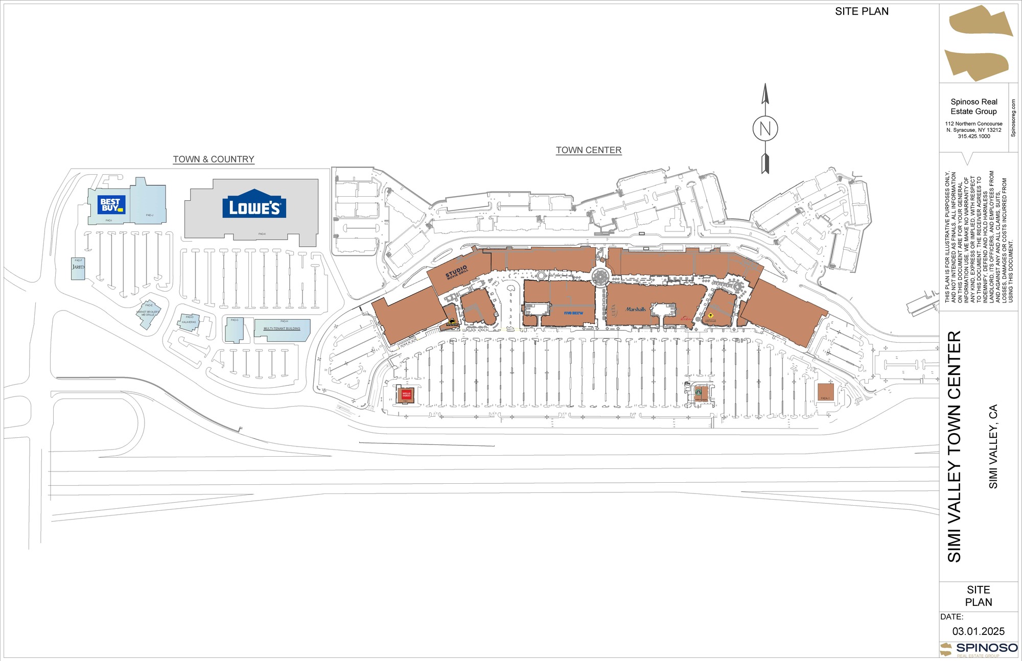 Simi Valley Town Center in Simi Valley, CA