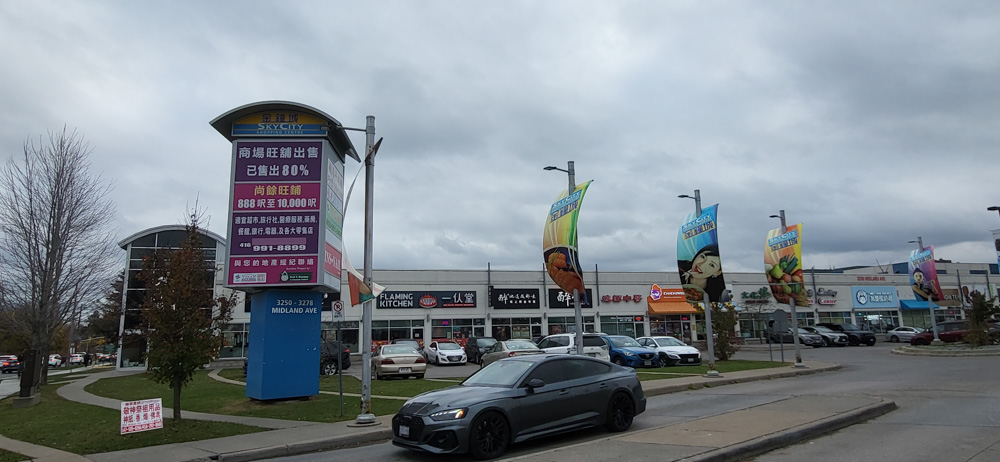 Skycity Shopping Centre in Scarborough, ON