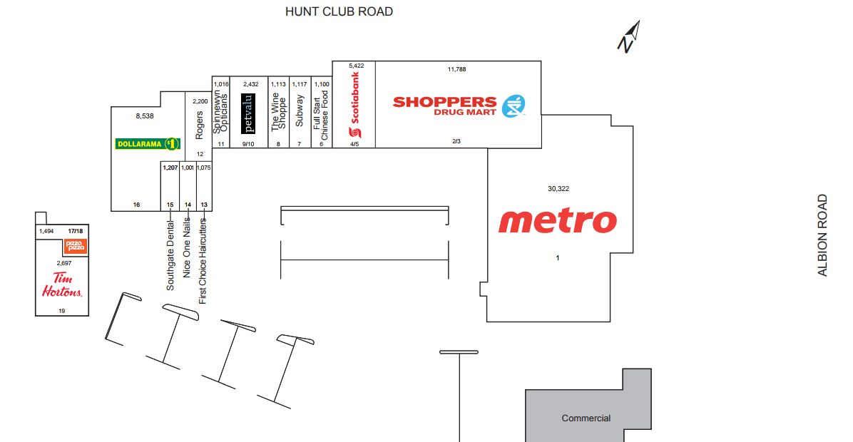 Southgate Shopping Centre in Ottawa, ON