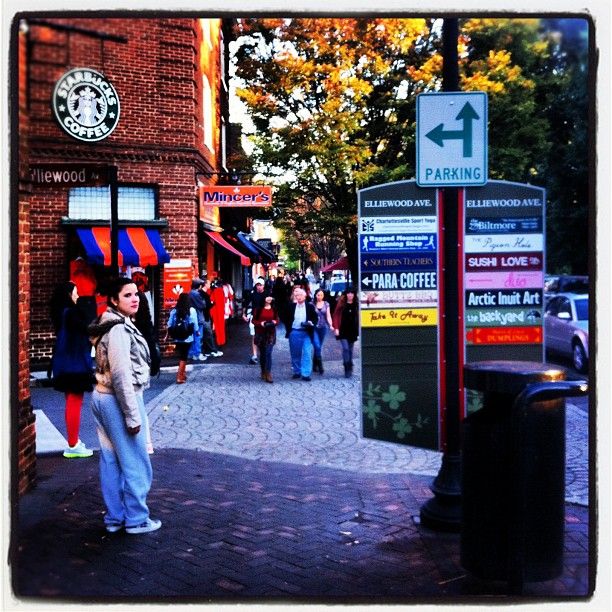 The Corner in Charlottesville, VA