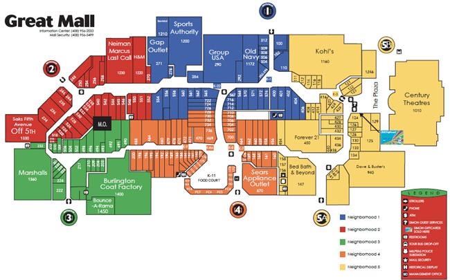 The Great Mall Milpitas Outlet in Milpitas, CA