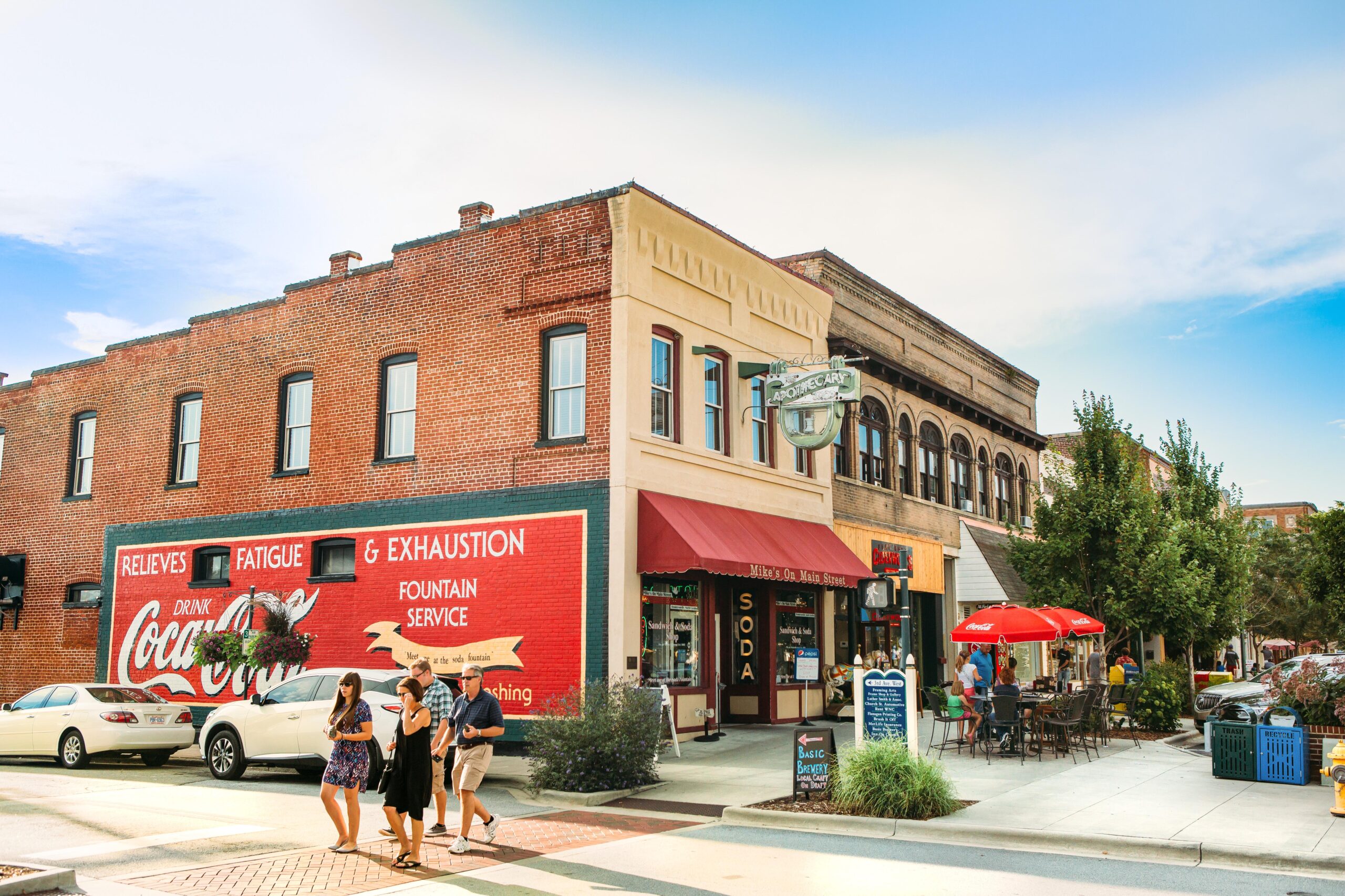 The Town Center in Hendersonville, NC