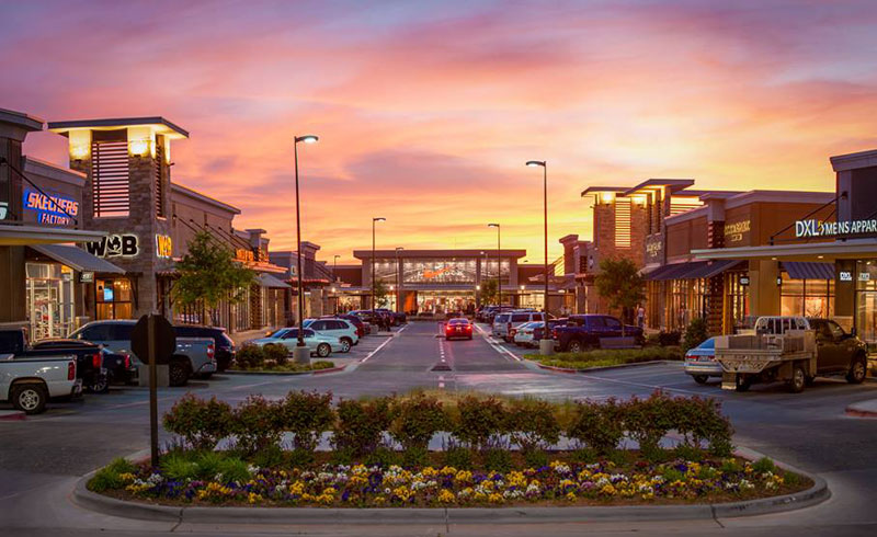 The Village Shopping Center in Lubbock, TX