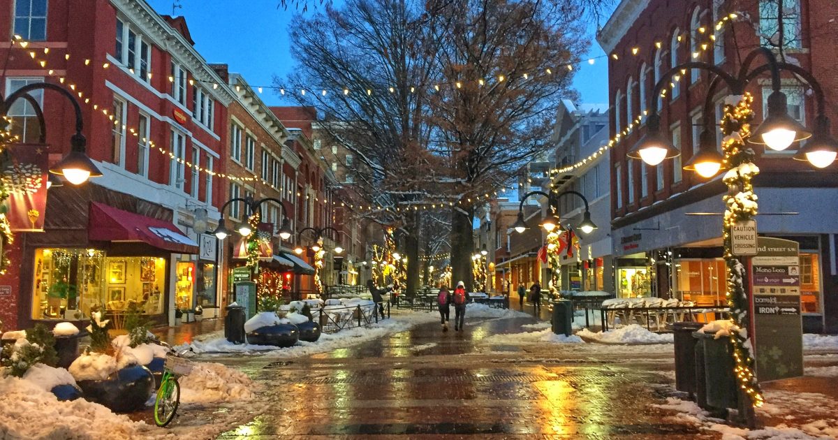 The Woodbrook Shopping Center in Charlottesville, VA