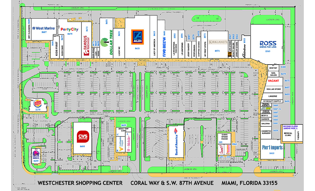 Westchester Shopping Center in Miami, FL