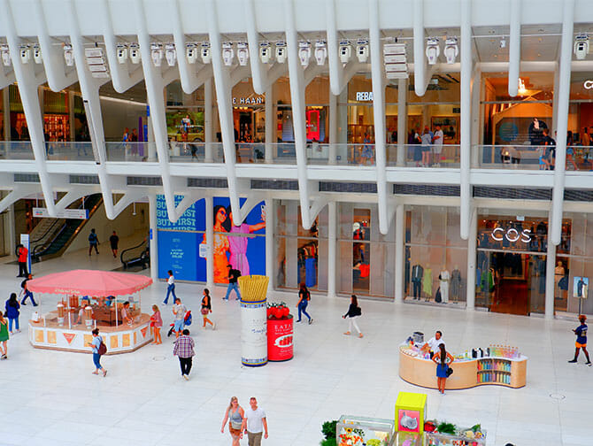 Westfield World Trade Center in New York, NY