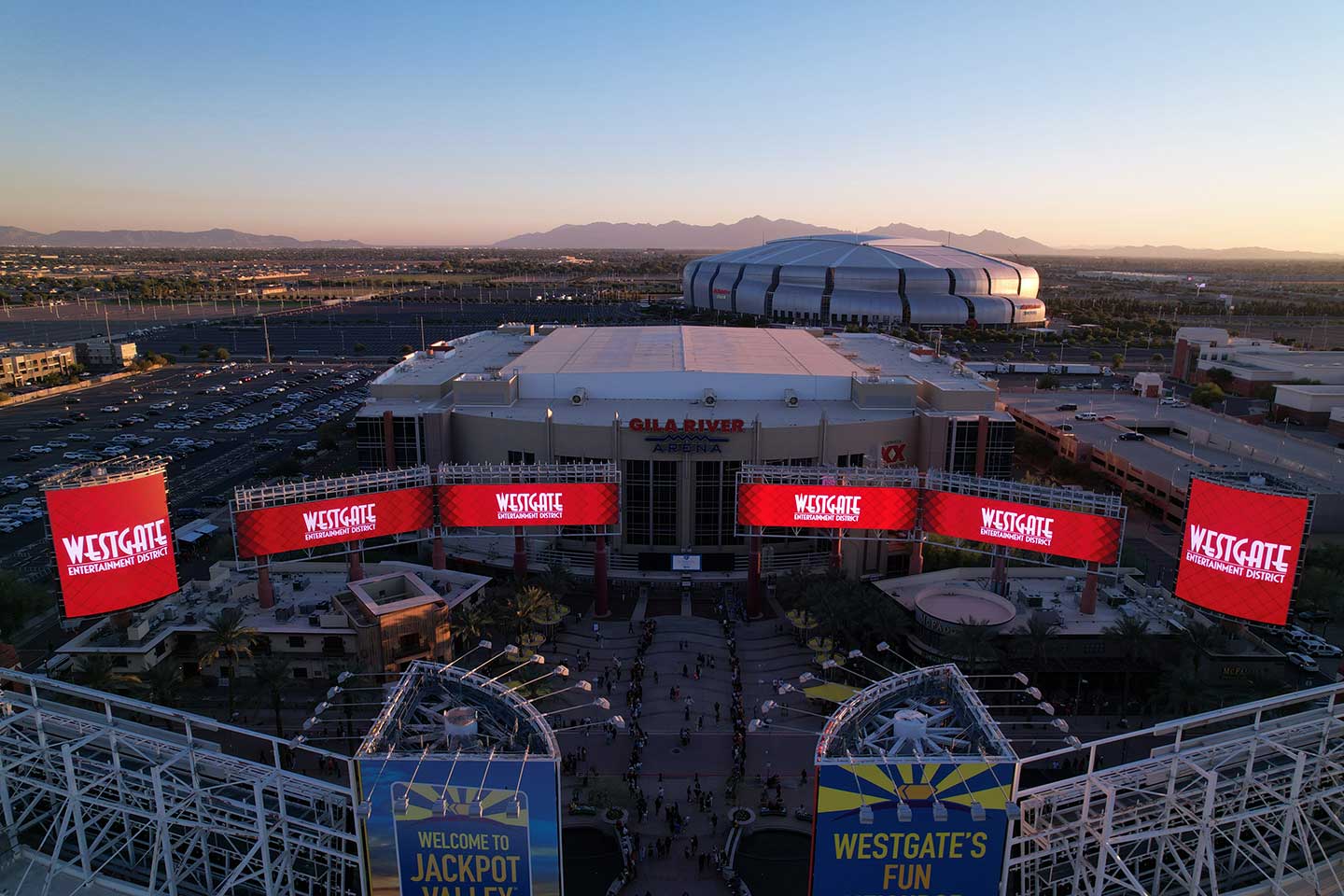 Westgate Entertainment District in Glendale, AZ
