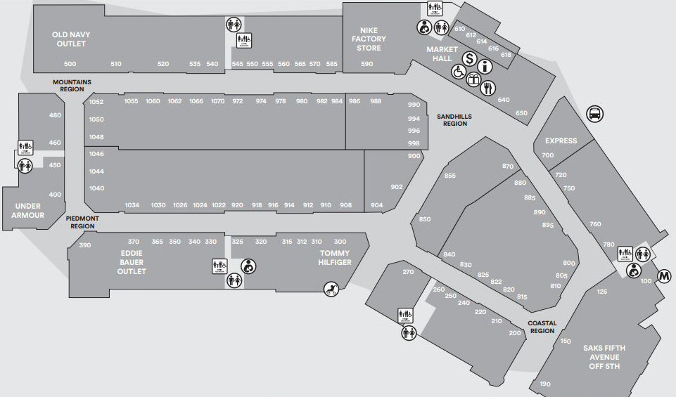 Charlotte Premium Outlets in Charlotte, NC