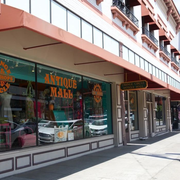 City of Orange Plaza Historic District in Orange, CA