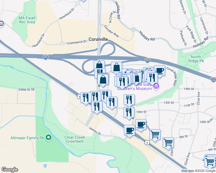 Coral Ridge Mall in Coralville, IA