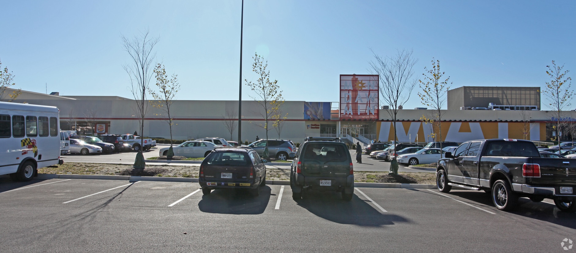 Mondawmin Mall in Baltimore, MD