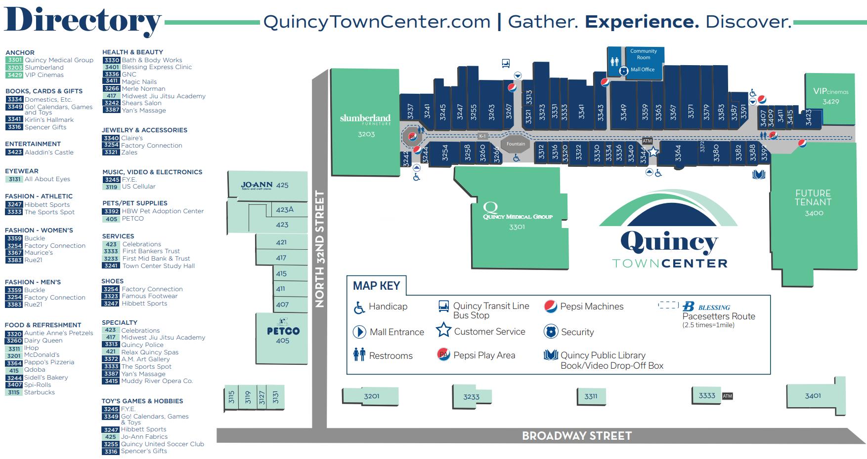 The Galleria at Presidents Place in Quincy, MA