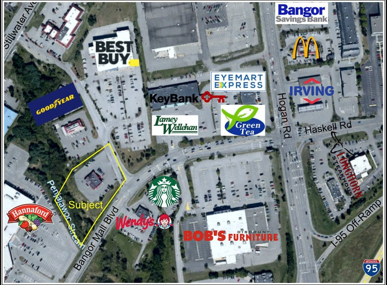 The Mall in Bangor, NB