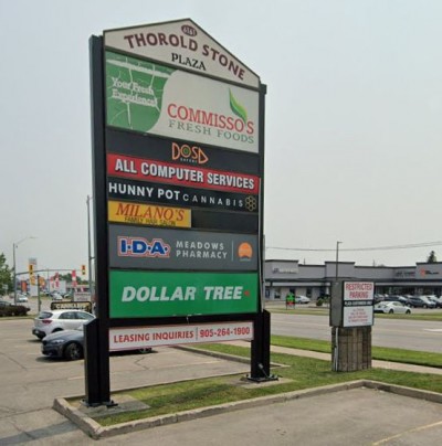 Thorold Stone Plaza in Niagara Falls, ON