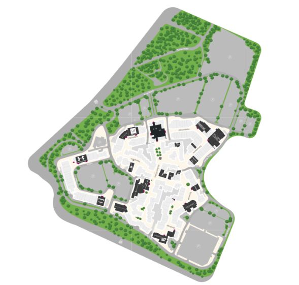 Woodbury Common Shopping Center in Woodbury, NY