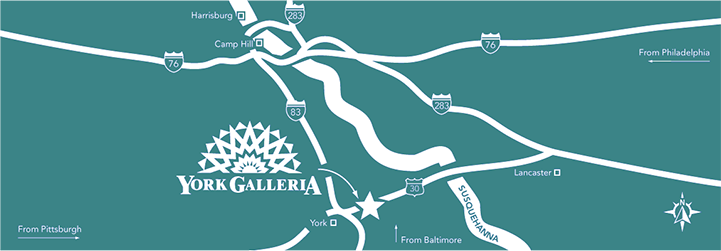 York Galleria in York, PA